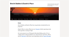 Desktop Screenshot of brechtstables.org